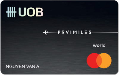 Thẻ Tín Dụng UOB PRVI Miles