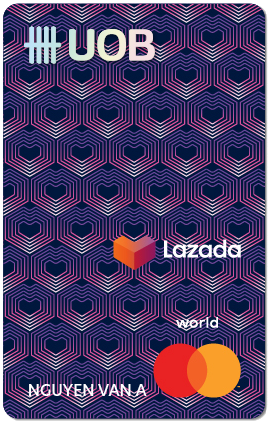 thẻ tín dụng UOB Lazada